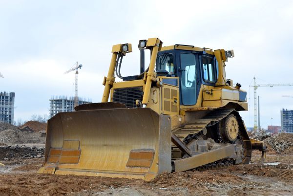 Bulldozer Site Clearing in Greenville